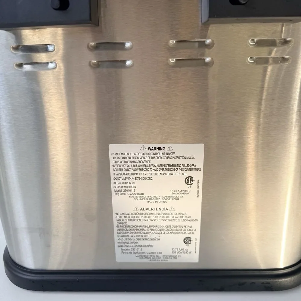 Masterbuilt butterball electric